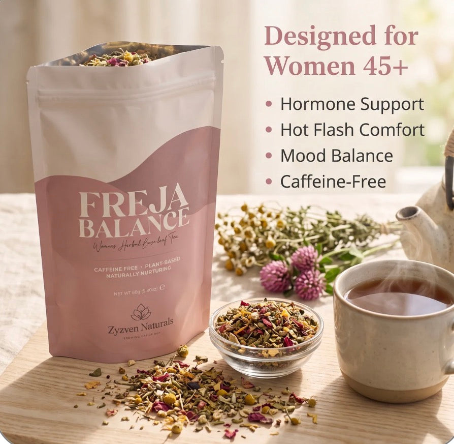 Menopause & Hormonal Wellness Organic Herbal Tea (80g) / Freja Balance