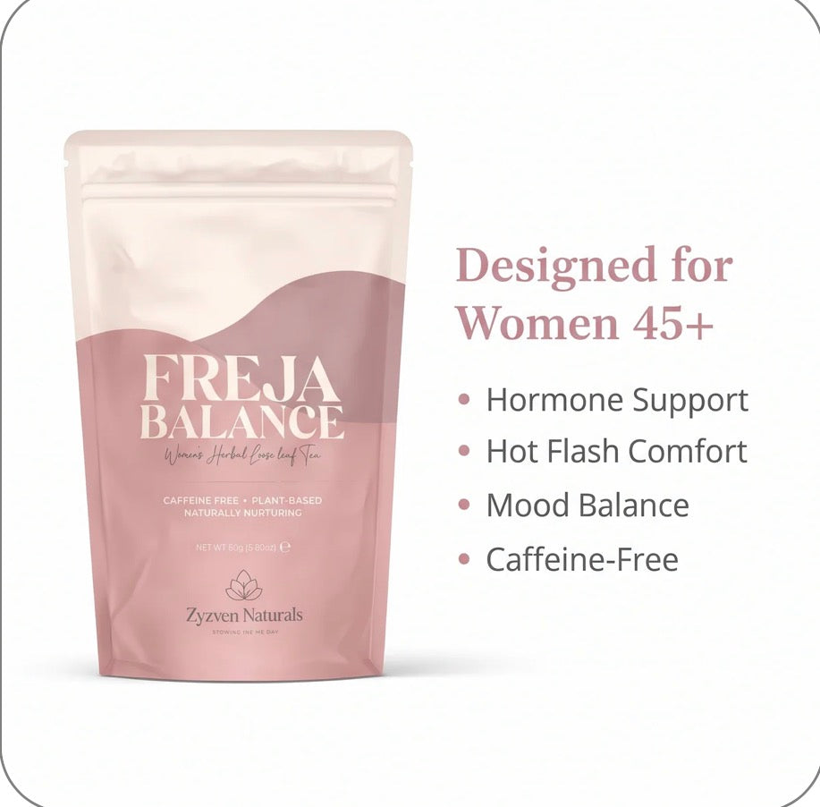Menopause & Hormonal Wellness Organic Herbal Tea (80g) / Freja Balance